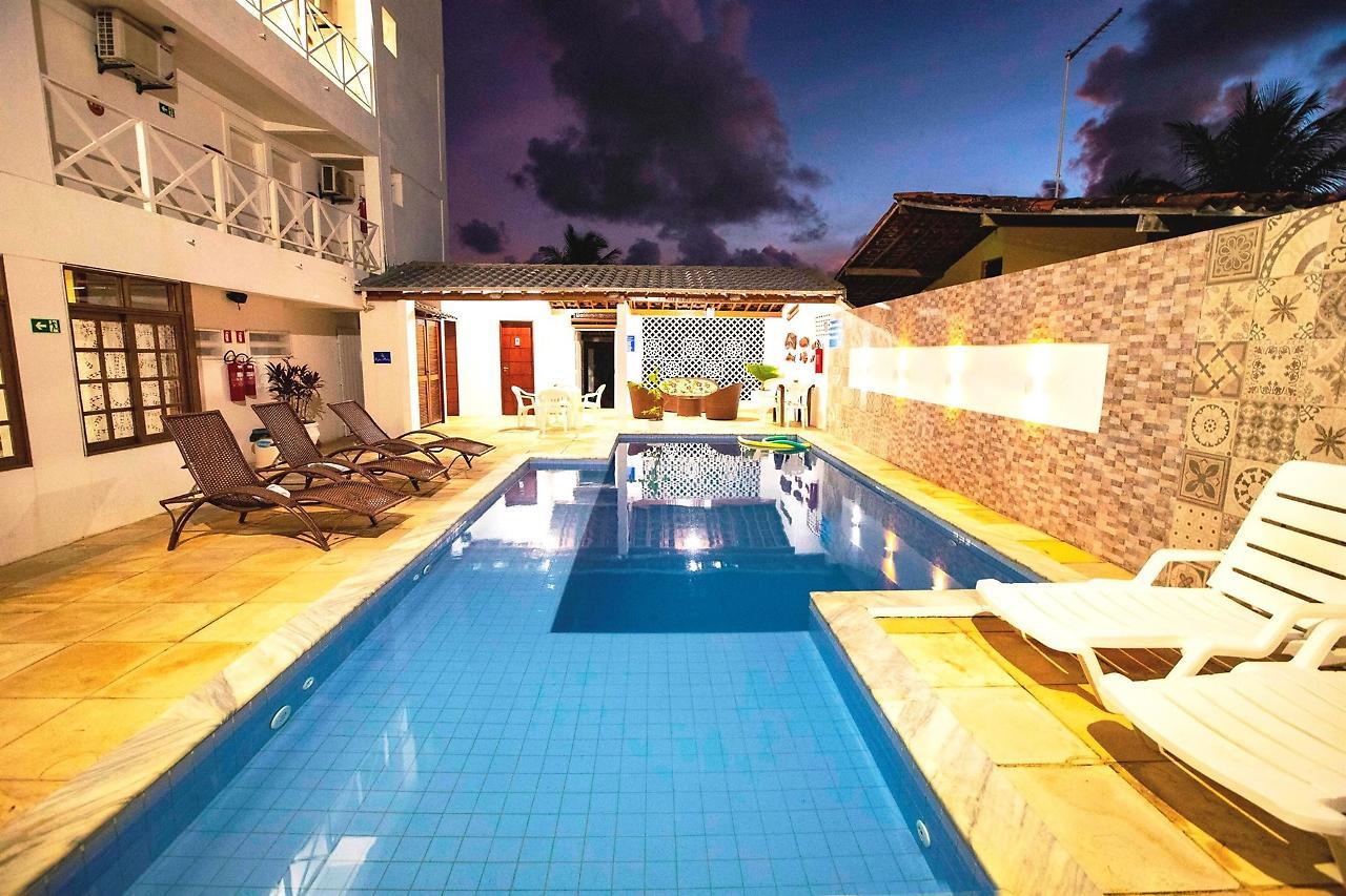 Brisamar Hotel Pousada Barra de São Miguel Exterior foto
