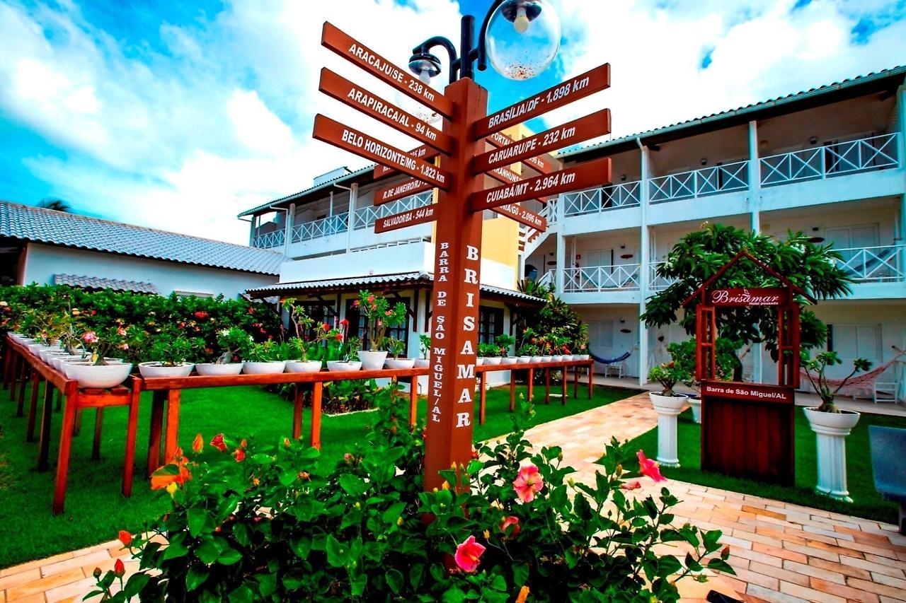 Brisamar Hotel Pousada Barra de São Miguel Exterior foto